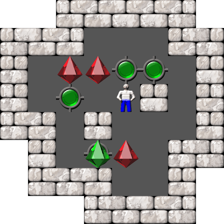 Sokoban Mass Remodel level 105